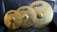 Paiste 101 brass cymbal set