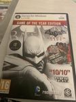 Batman game of the year edition Games for window 