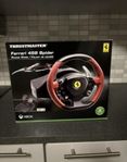 thrustmaster Ferrari 458 ratt/pedal