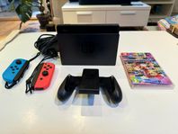 Nintendo Switch gamingkonsol 2022 med Joy-Con-kontroller