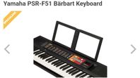 Yamaha PSR-F51 Bärbart keyboard