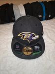 Baltimore Ravens NFL Black New Era 59fifty.