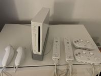 Wii med många tillbehör