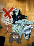 Paket storlek 56 shorts body T-shirt kofta pyjamas overall