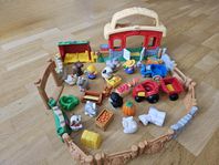 Fisher Price bondgård / little people gubbar