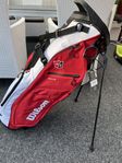 Golfbag, Wilson Staff Exo Lite Stand Bag - Red/White