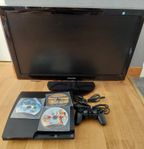 Playstation 3 Slim och 27" TV