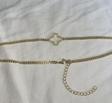 14k guldpläterad choker halsband 