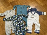 Pyjamas långärmad onepiece overall storlek 80