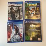 PS4 spel - paketpris & styckpris 