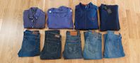 Peak, Nike, Rodebjer, Gant, Levis, Lee, Tiger