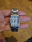 Seiko 1999 silver tone, tank style watch