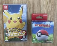 Nintendo Switch  Pokemon: Lets Go, Pikachu +Poke ball plus