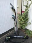 innebandy, hockeysticks + fodral. PAKET-pris