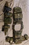 MCT "Crye" Jpc + Combat Belt fungerar till airsoft