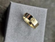 Cartier love ring gult guld 