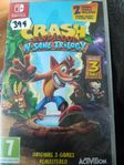 Nytt Switch - Crash Bandicoot N-Sane trilogy