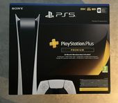 HELT NY! PS5 Digital Edition samt PS Plus Premium