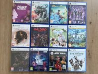 SPELPAKET / 12 ST PLAYSTATION 5 SPEL