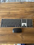 Apple Magic Keyboard med Touch Id och Apple Magic Mouse