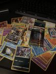 80 random Pokémon kort och 2 Gx