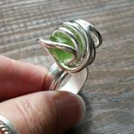 Peridot och Silver Ring, 'Keeping Summer'