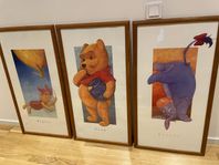 Nalle Pooh, Eeyore och Piglet posters