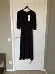 Adoore Fontana midi dress black cherry strl 40 