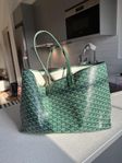 goyard väska grön