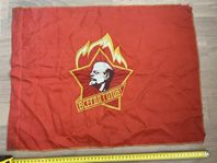 USSR, original Sovjetisk vimpel Kommunism Lenin CCCP