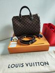 Louis Vuitton Speedy Bandoulière 30 Damier Ebene som ny