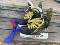 Bauer Skridskor Vapor 3X Yth Stl: 32-33