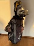 Komplett höger golfset: Adams, Ping, Cobra + Topflite bag