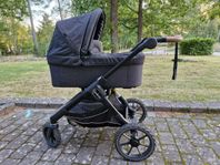 Emmaljunga NXT90 black Outdoor 3.0- Oanvänd liggdel