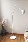 Floor lamp / NYMÅNE Golv-/läslampa, vit