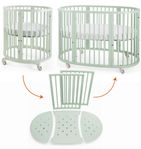 Stokke Sleepi mini + förlängningspaket spjälsäng