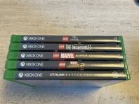 XBOX ONE SPEL från 100kr/bud