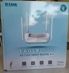 Router: D-link R15 AX1500 WiFi 6-router