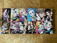 Volym 1-12 Love Is War Manga