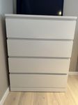 IKEA Malm byrå, 4 lådor