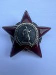 sovjetisk, USSR, WWII kampanj silver Röda Stjärna Orden