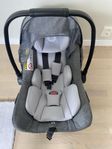 Babyskydd från Bugaboo med Isofix och adapter till barnvagn