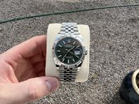 Rolex Datejust 36mm 126234 Oanvänd Olive Green Palm 