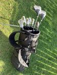 Golfset inkl bag. 