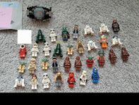 33 Lego Star wars och Ninjago gubbar