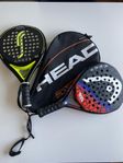 padelracket x2