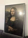 Ny Limited Edition Mona Lisa IKEA Markerad Tavla 