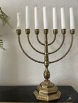 Sjuarmad ljusstake Menorah