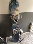 snowboard,140cm, märke driver+ snowboard fodral