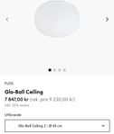 Taklampa Flos Glo-ball 45 cm dia